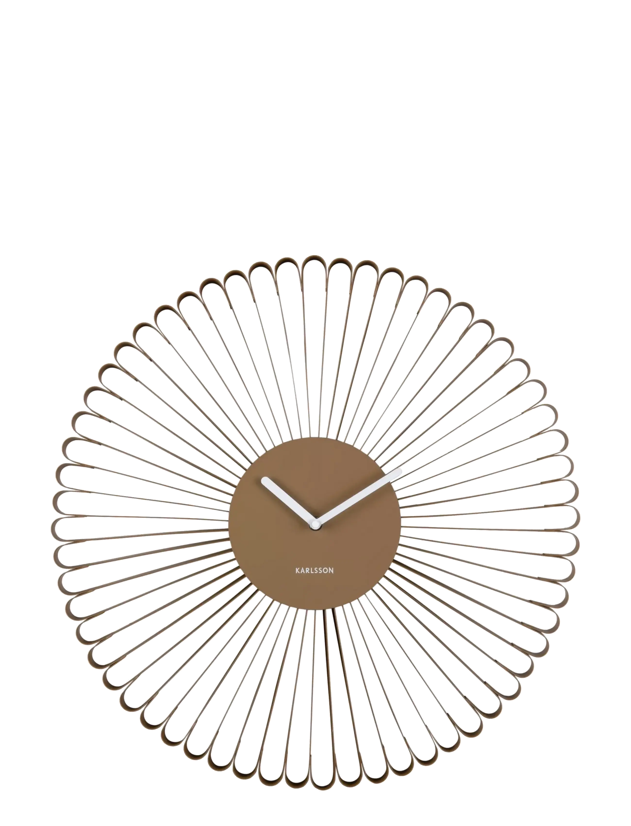 KARLSSON - Wall clock Cascara mocha brown - väggklockor - mocha brown - 2