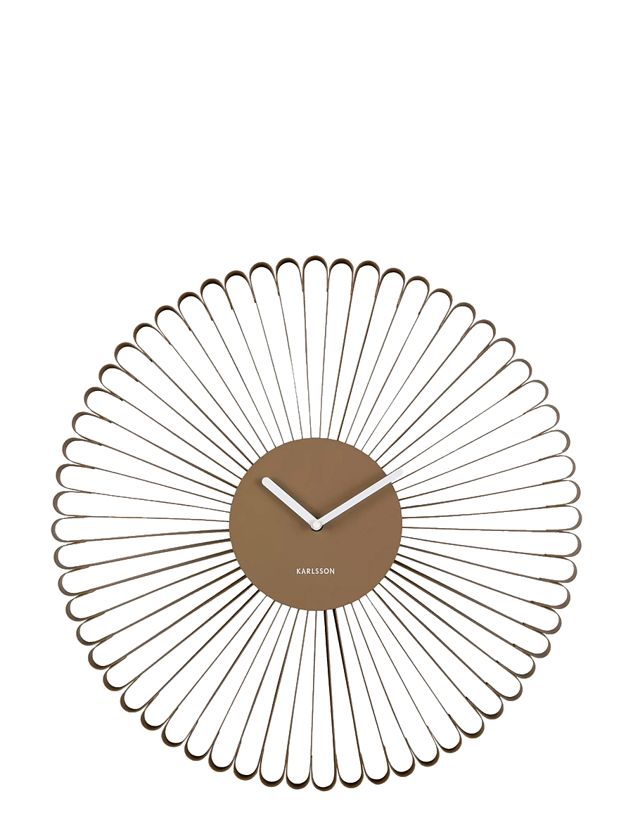 KARLSSON - Wall clock Cascara mocha brown - seinakellad - mocha brown - 2