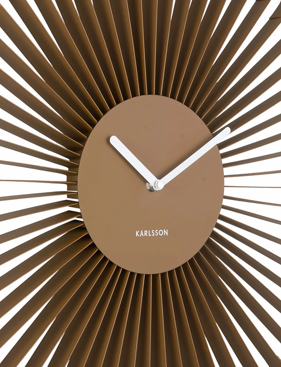 KARLSSON - Wall clock Cascara mocha brown - seinakellad - mocha brown - 4