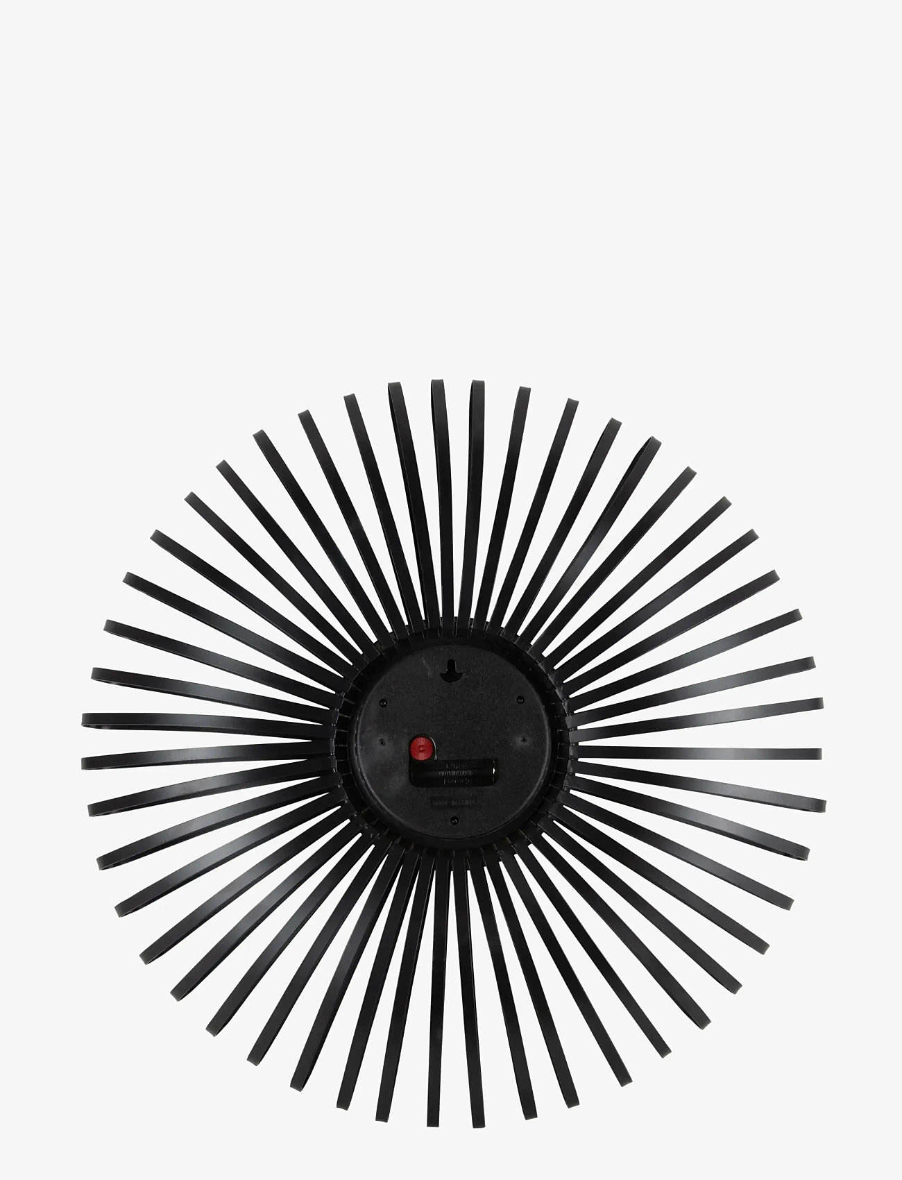 KARLSSON - Wall clock Polo black - vægure - black - 3
