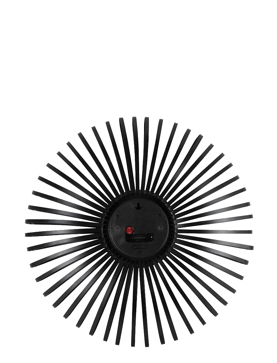 KARLSSON - Wall clock Polo black - sieniniai laikrodžiai - black - 3