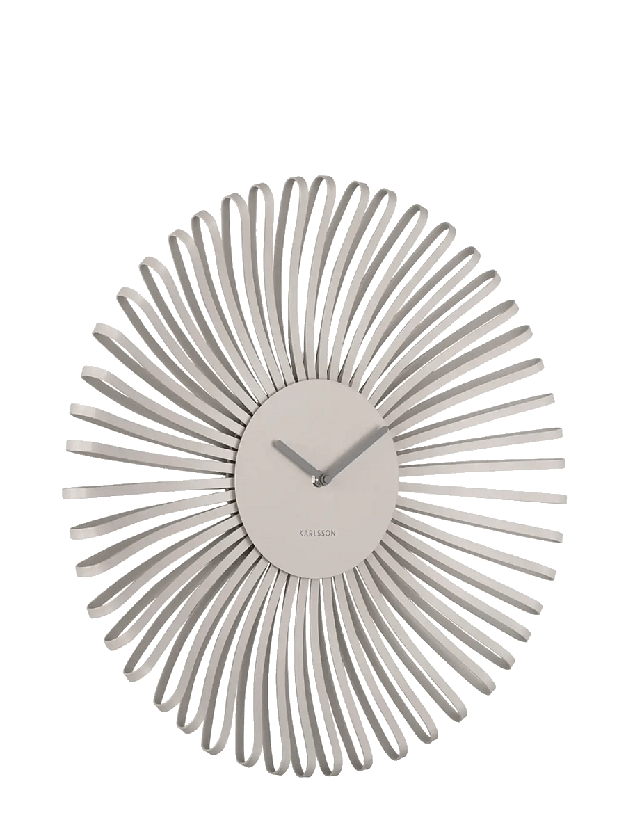 KARLSSON - Wall clock Polo warm grey - seinakellad - warm grey - 1
