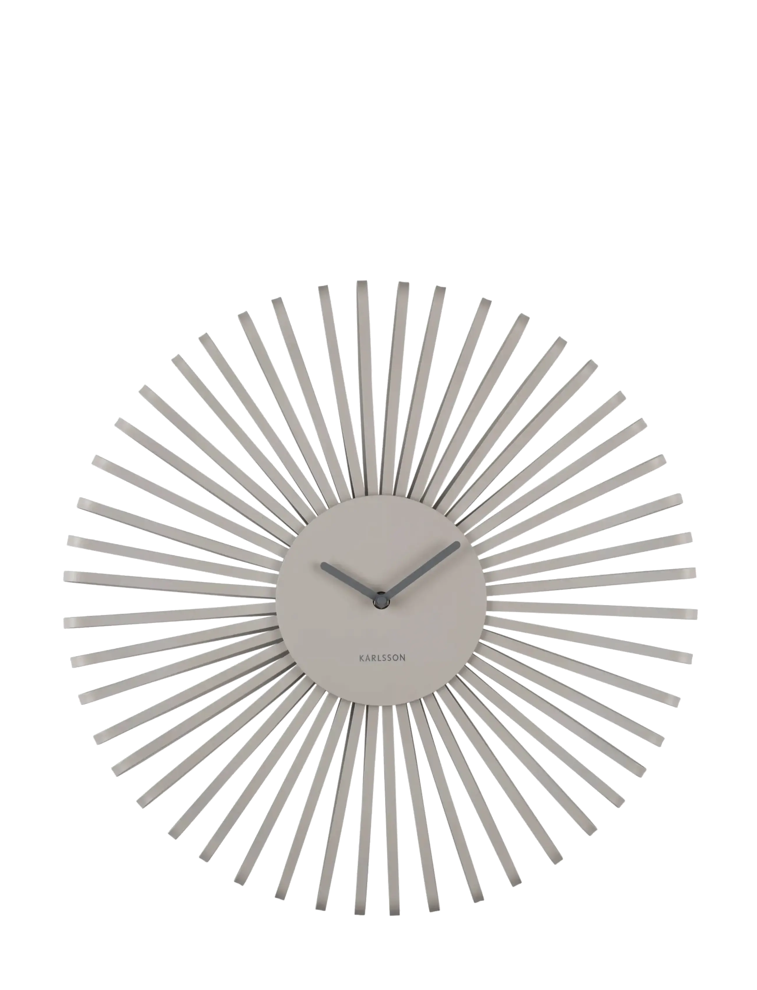 KARLSSON - Wall clock Polo warm grey - seinakellad - warm grey - 2