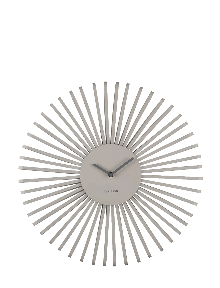 KARLSSON - Wall clock Polo warm grey - seinakellad - warm grey - 2