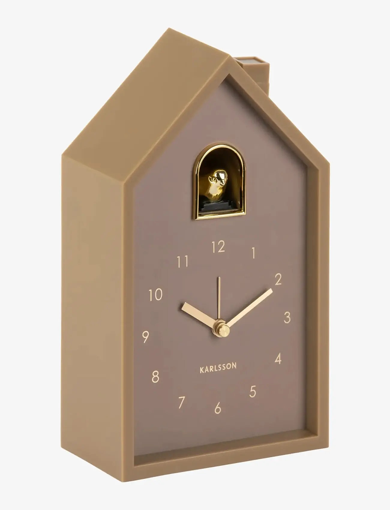 KARLSSON - Alarm clock Modern Cuckoo Oro mocha brown - vækkeure - mocha brown - 1