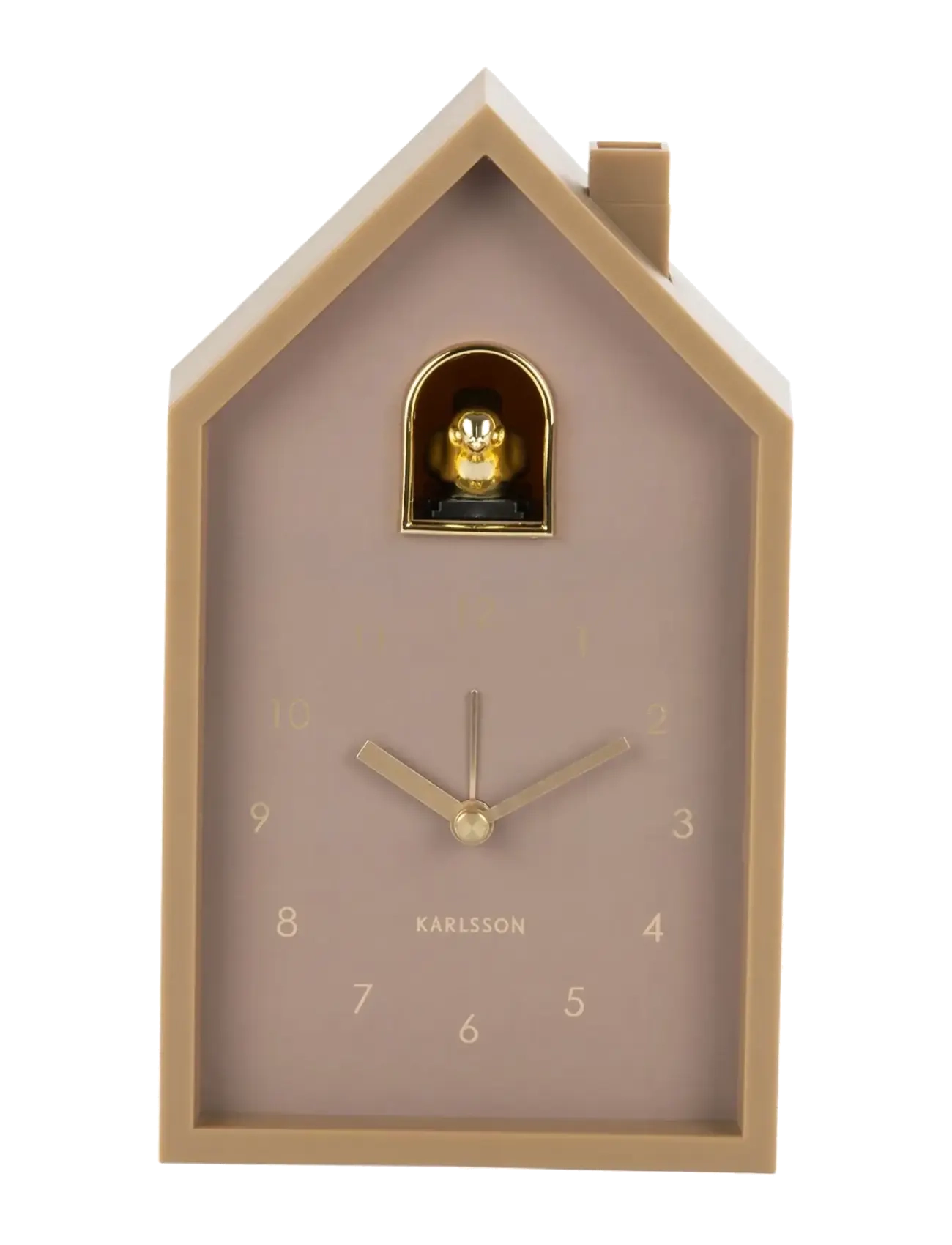 KARLSSON - Alarm clock Modern Cuckoo Oro mocha brown - alarm clocks - mocha brown - 2