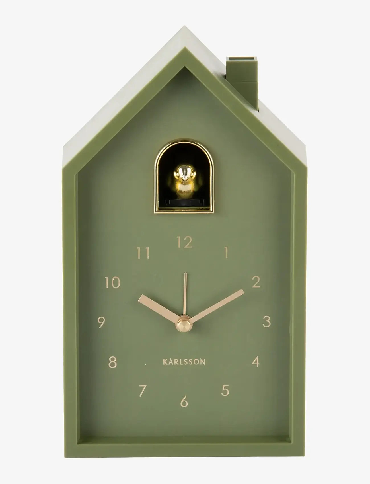 KARLSSON - Alarm clock Modern Cuckoo Oro luxury green - vækkeure - luxury green - 2