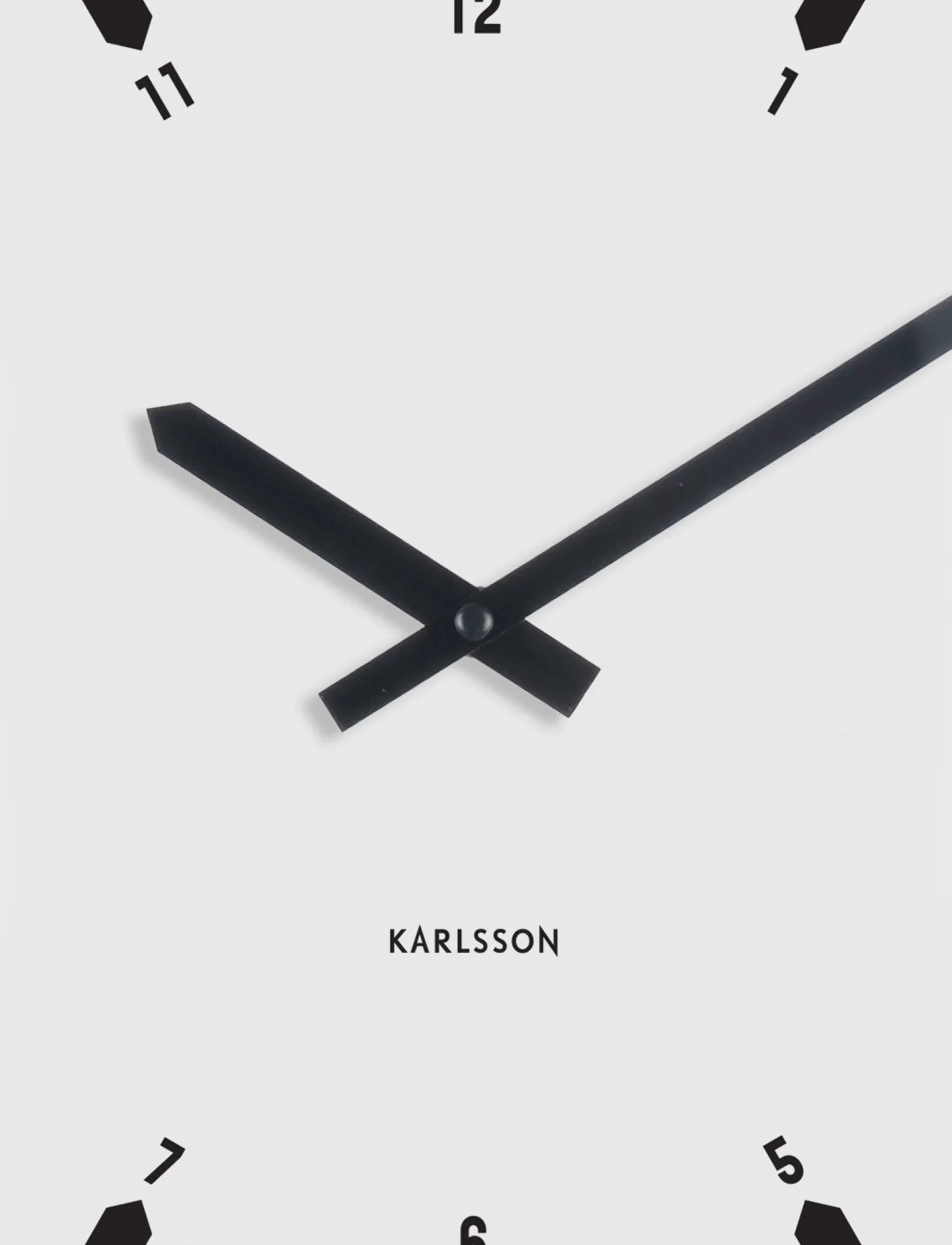 KARLSSON - Wall clock Realista Dome white - seinakellad - white - 4