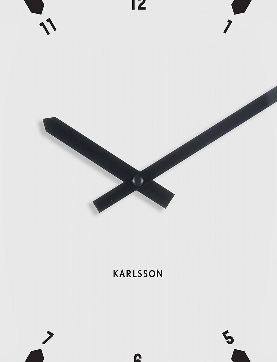KARLSSON - Wall clock Realista Dome white - seinakellad - white - 4