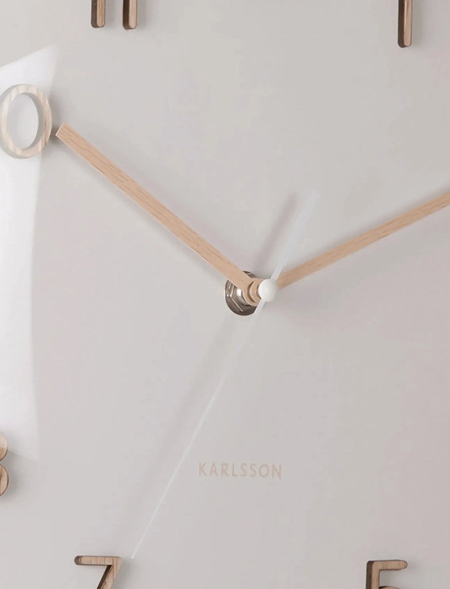 KARLSSON - Wall clock Esencia Dome warm grey - seinakellad - warm grey - 3