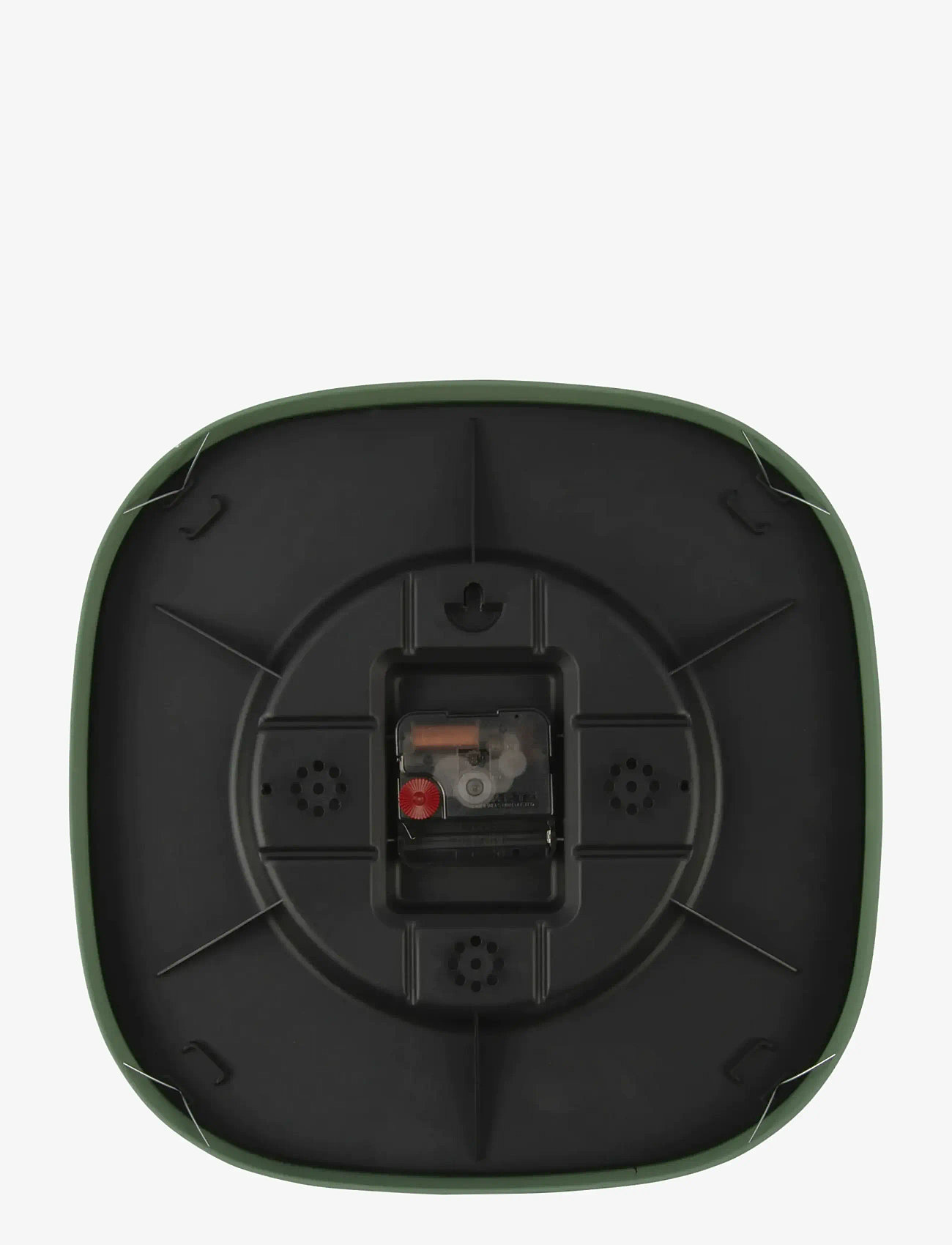 KARLSSON - Wall clock Grato Cuadrado grayed jade w. jungle green - vægure - jungle green w. grayed jade - 3