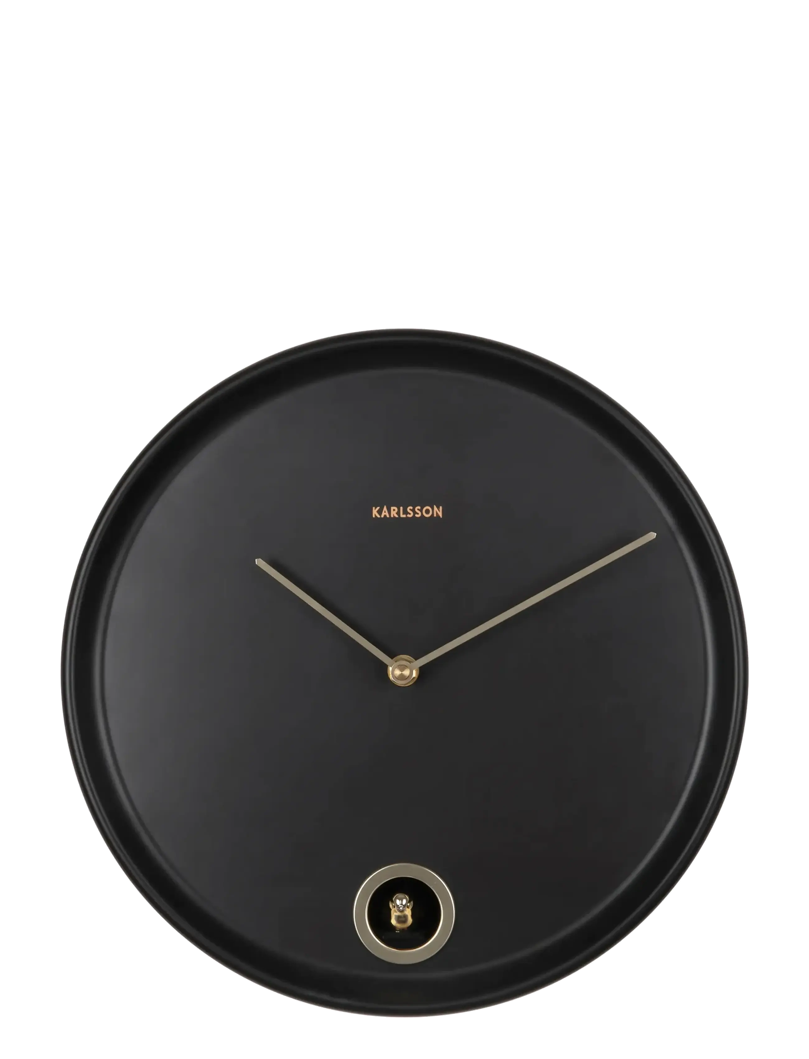 KARLSSON - Wall clock Esencia Cuckoo black - horloges murales - black - 2