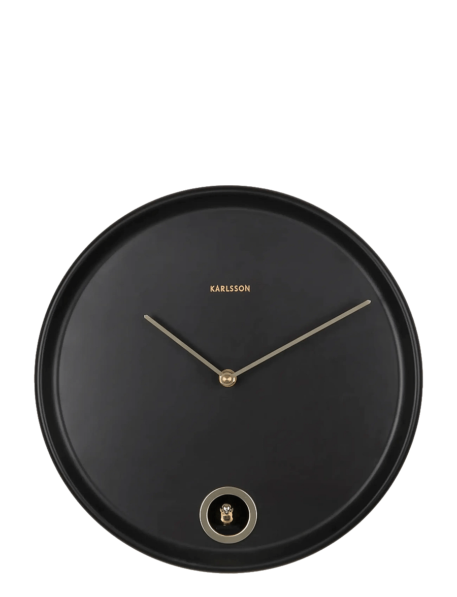 KARLSSON - Wall clock Esencia Cuckoo black - sieniniai laikrodžiai - black - 2