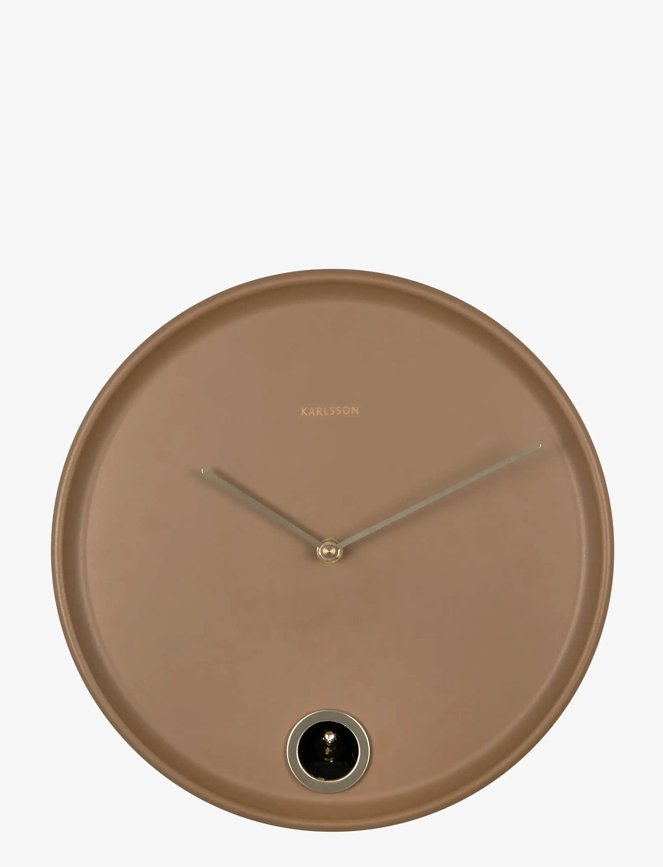 KARLSSON - Wall clock Esencia Cuckoo mocha brown - vægure - mocha brown - 2