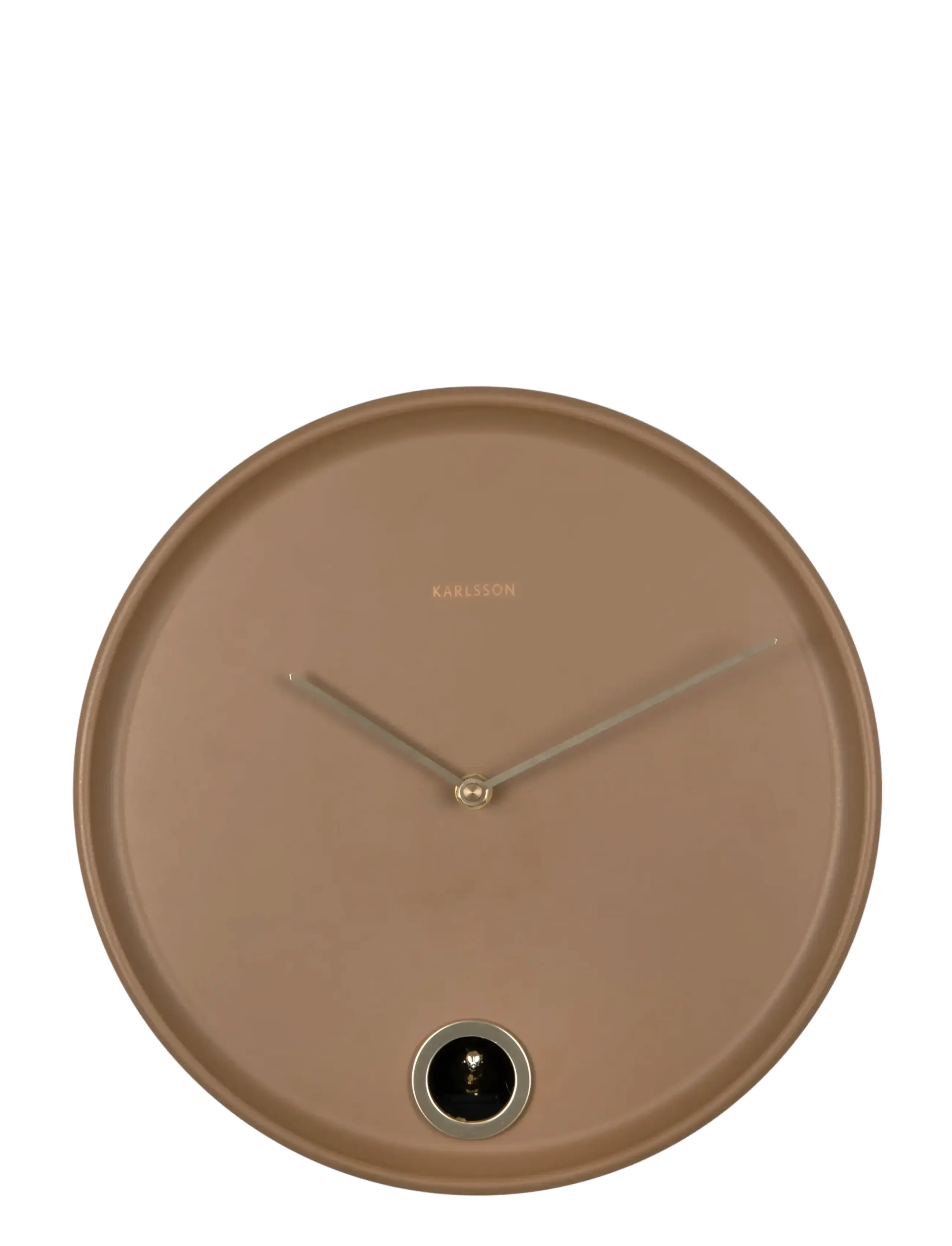 KARLSSON - Wall clock Esencia Cuckoo mocha brown - vægure - mocha brown - 2