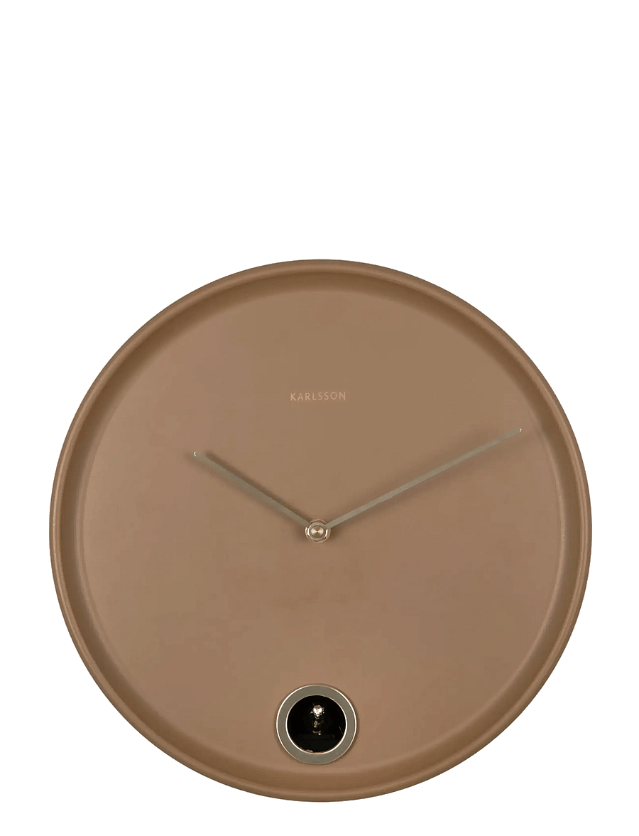 KARLSSON - Wall clock Esencia Cuckoo mocha brown - seinakellad - mocha brown - 2