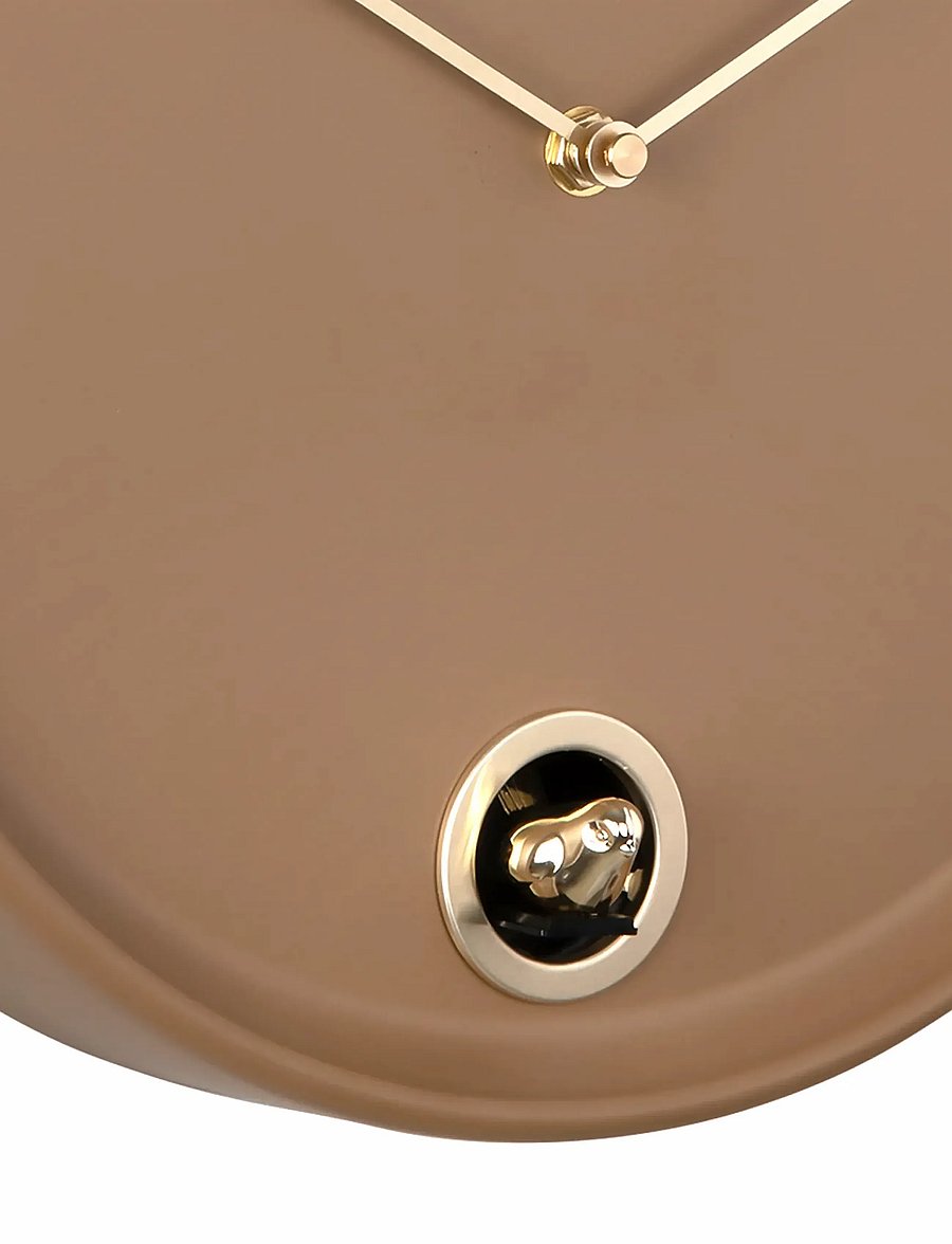 KARLSSON - Wall clock Esencia Cuckoo mocha brown - seinakellad - mocha brown - 4