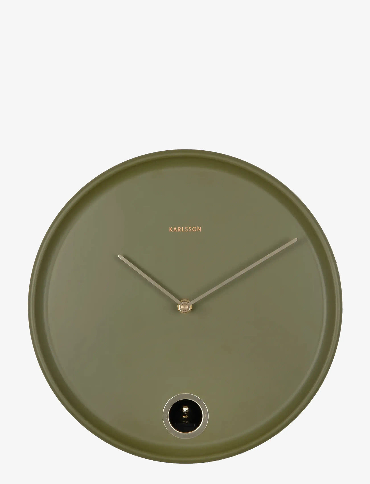 KARLSSON - Wall clock Esencia Cuckoo luxury green - vægure - luxury green - 2