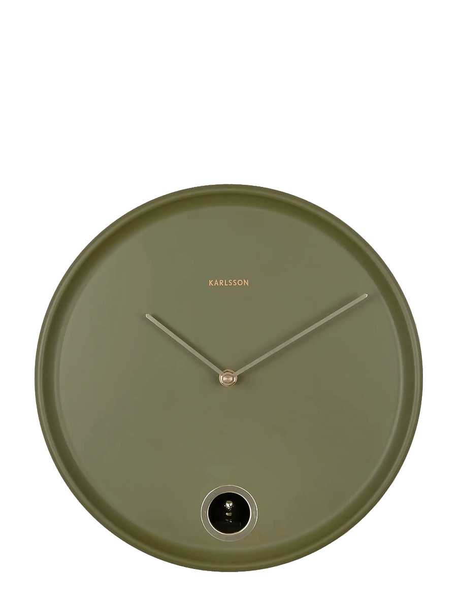 KARLSSON - Wall clock Esencia Cuckoo luxury green - seinakellad - luxury green - 2
