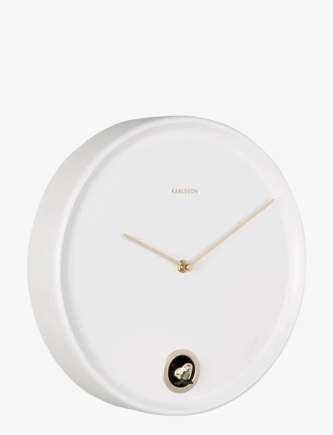 KARLSSON - Wall clock Esencia Cuckoo white - vægure - white - 1
