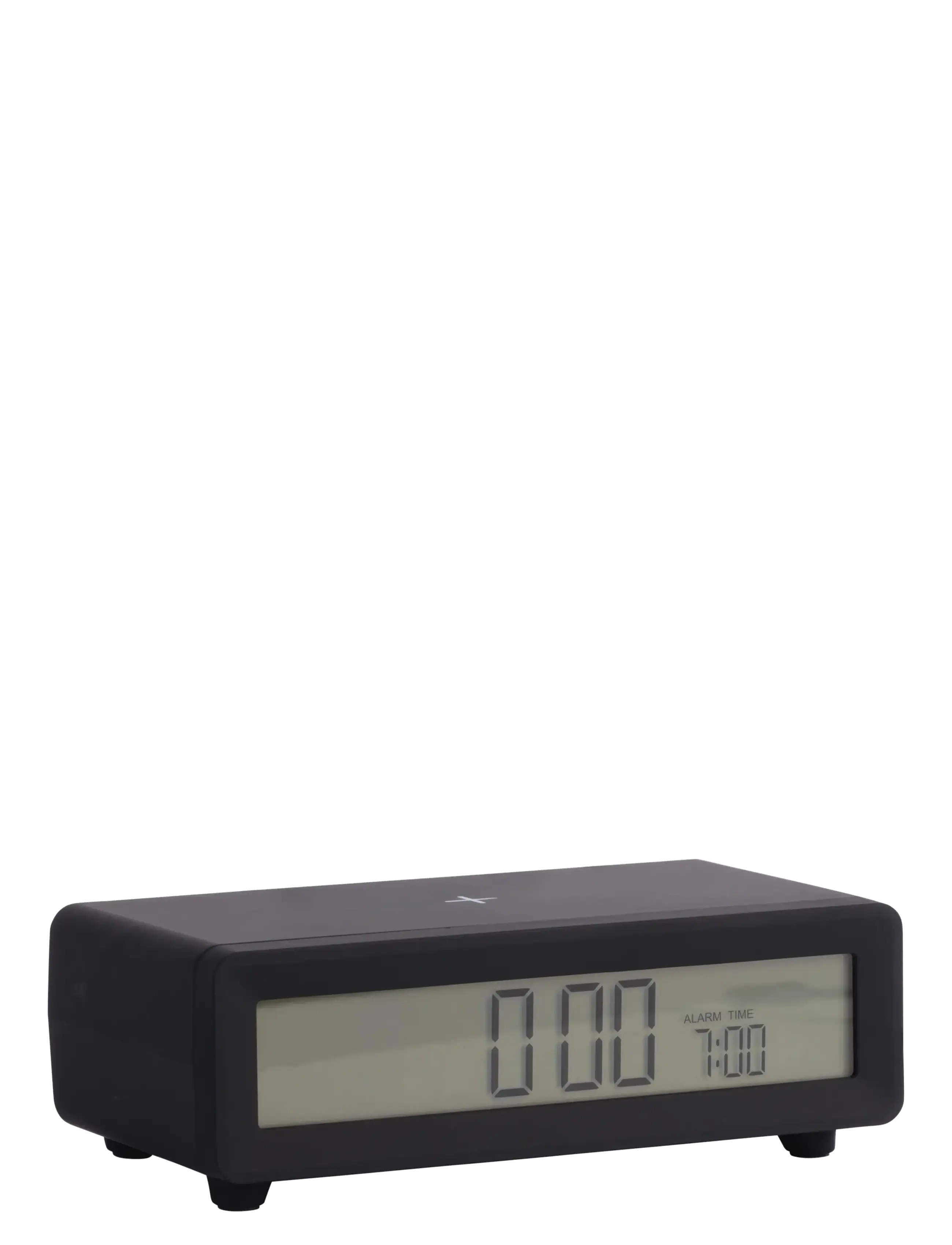 KARLSSON Alarm clock Berlin LCD w. charger - Kellad - BLACK / black