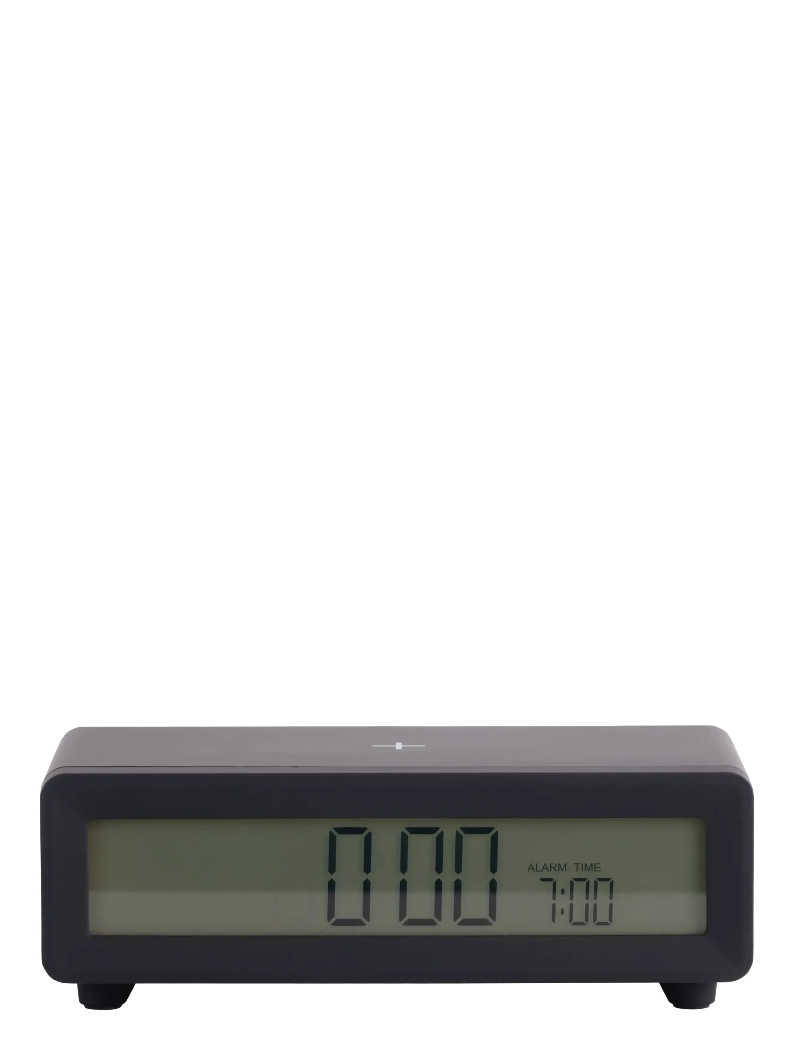 KARLSSON - Alarm clock Berlin LCD w. charger - black - 1
