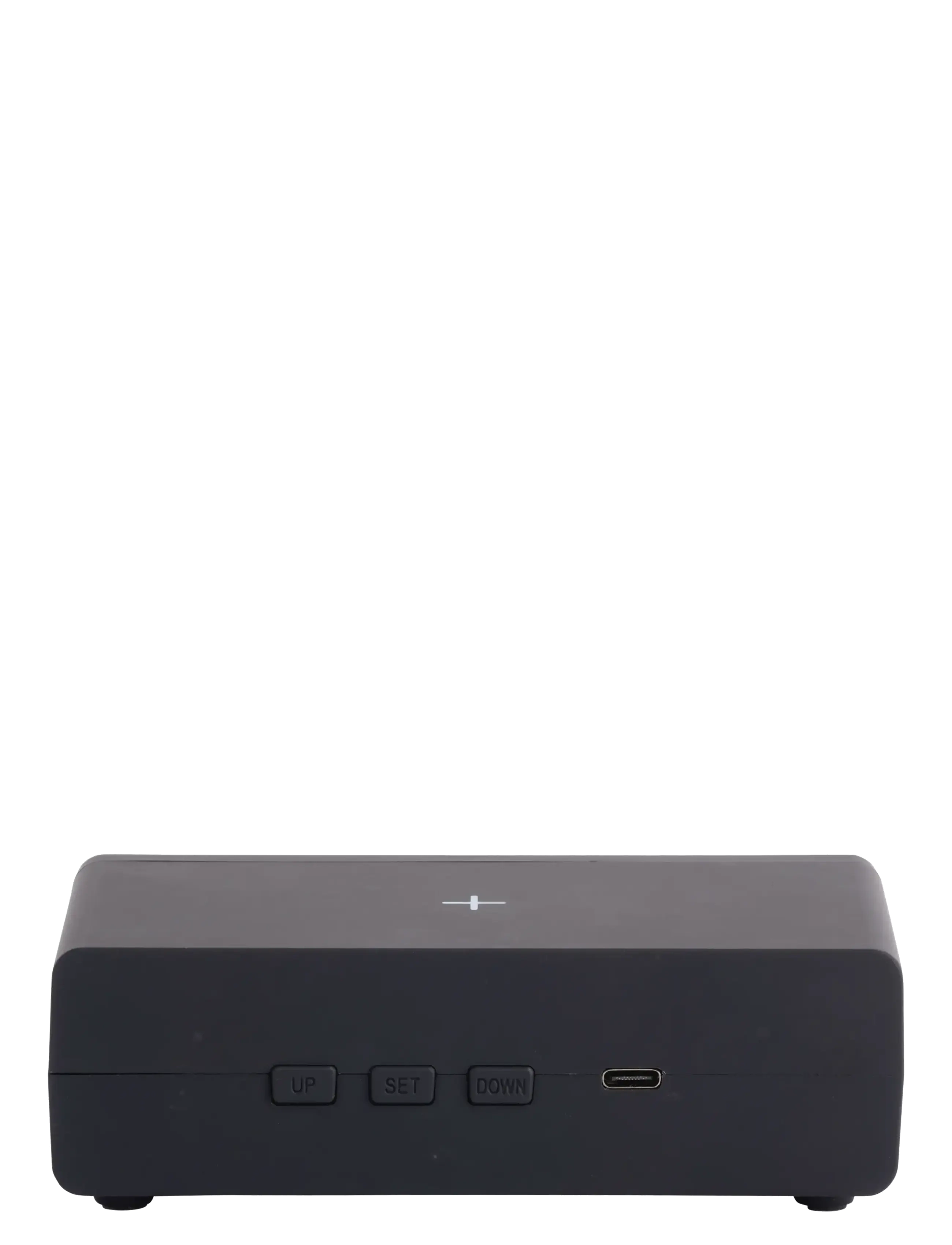 KARLSSON - Alarm clock Berlin LCD w. charger - black - 2