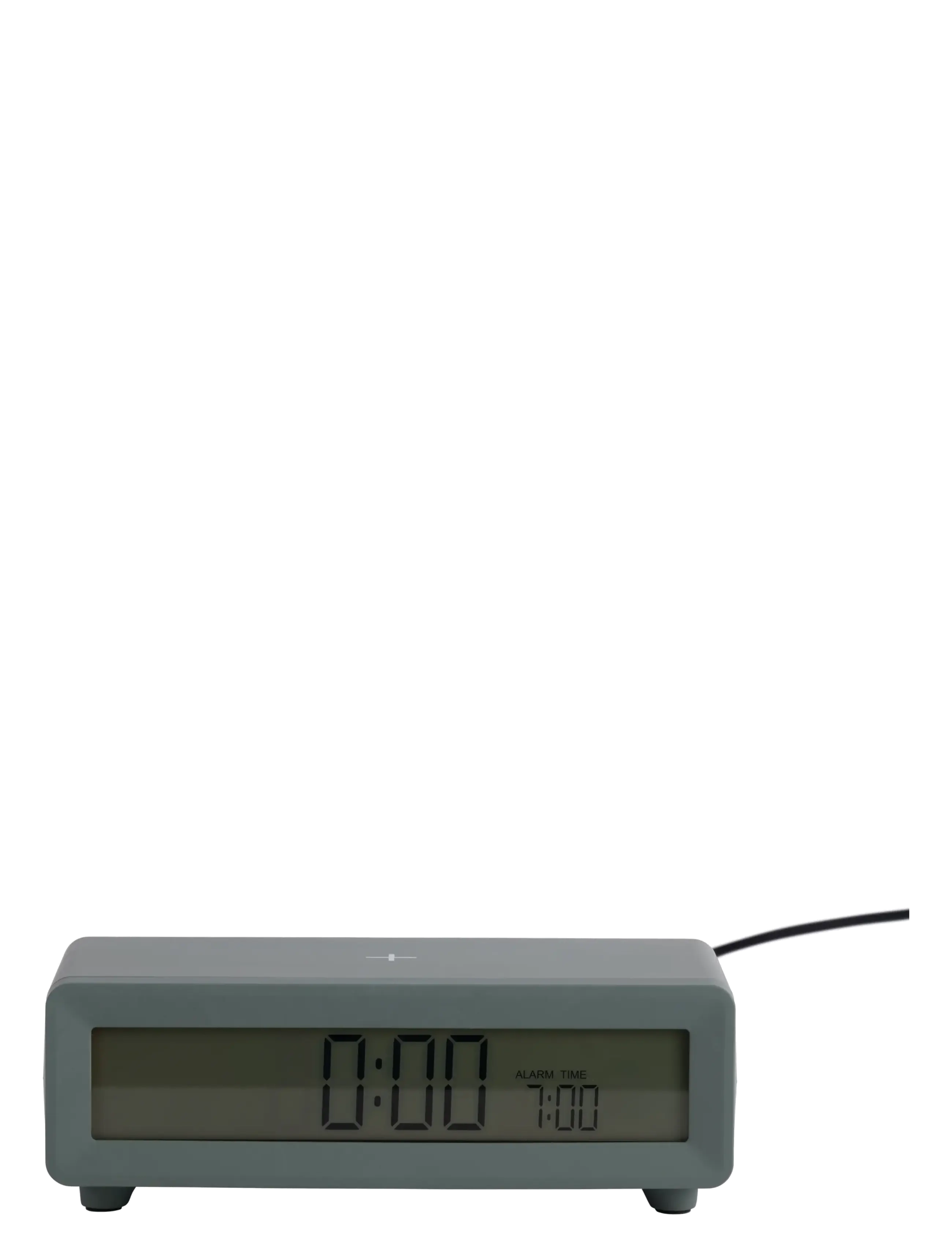 KARLSSON - Alarm clock Berlin LCD w. charger - jungle green - 1
