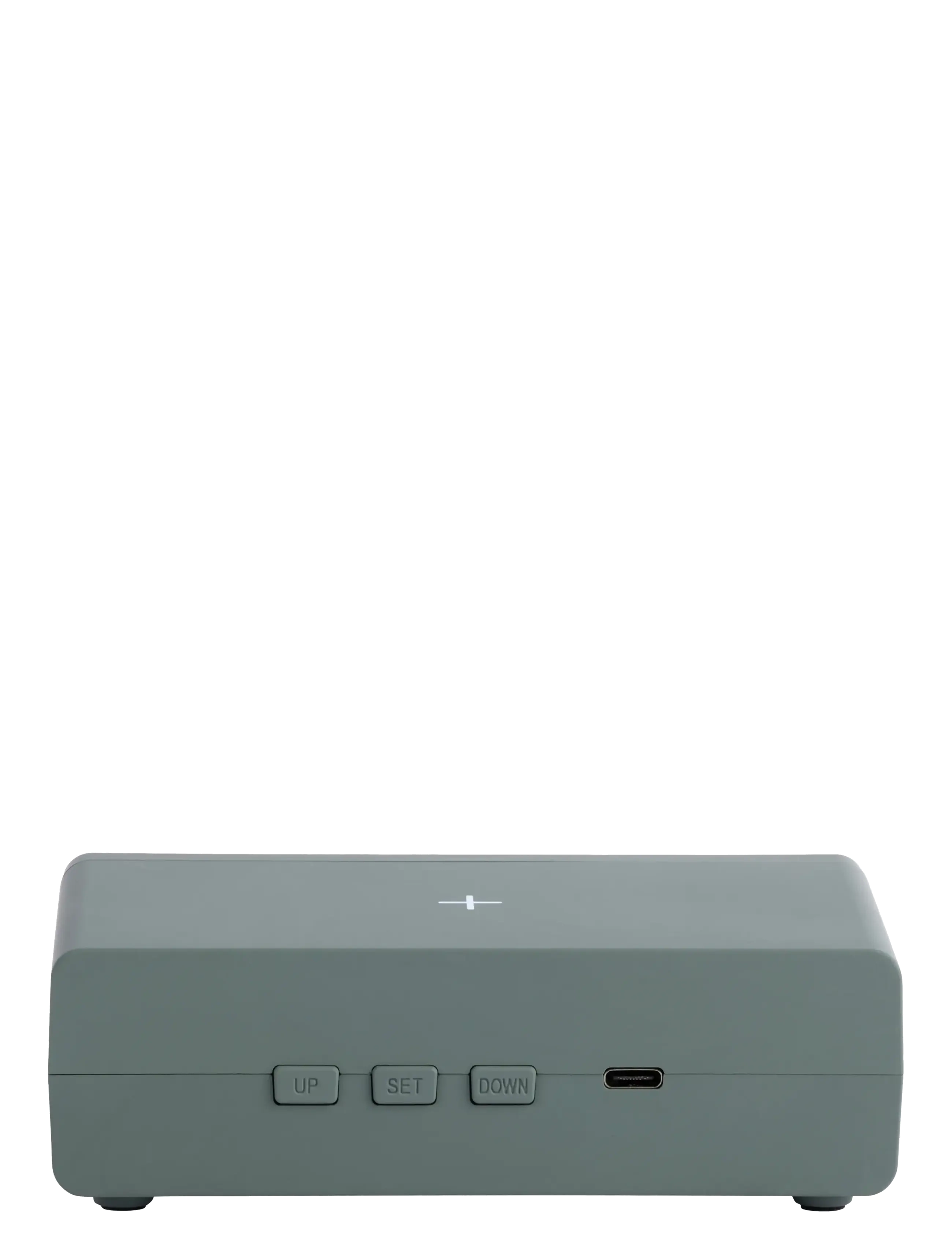 KARLSSON - Alarm clock Berlin LCD w. charger - jungle green - 2