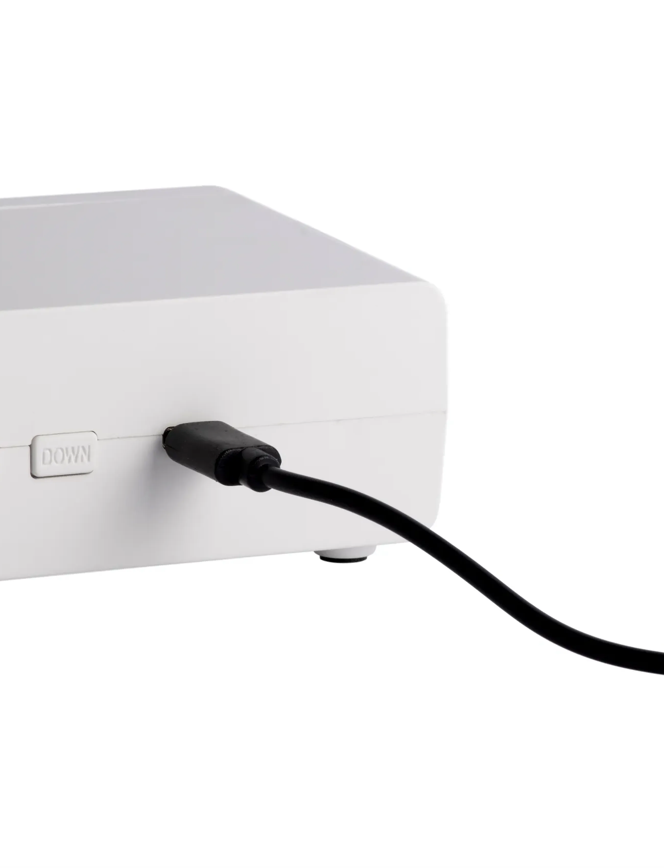 KARLSSON - Alarm clock Berlin LCD w. charger - white - 3