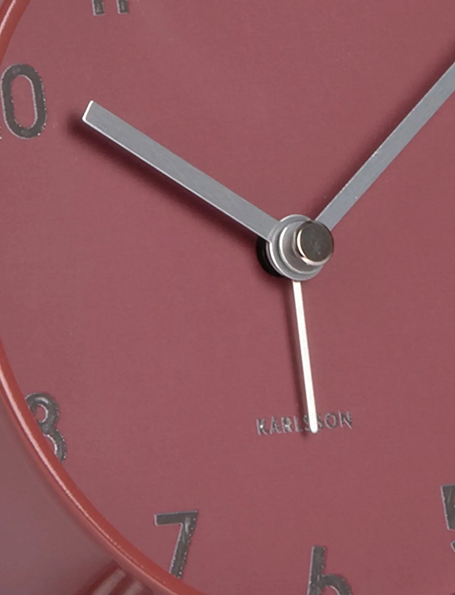 KARLSSON - Alarm clock Cadiz Elan - wecker - burgundy red - 3