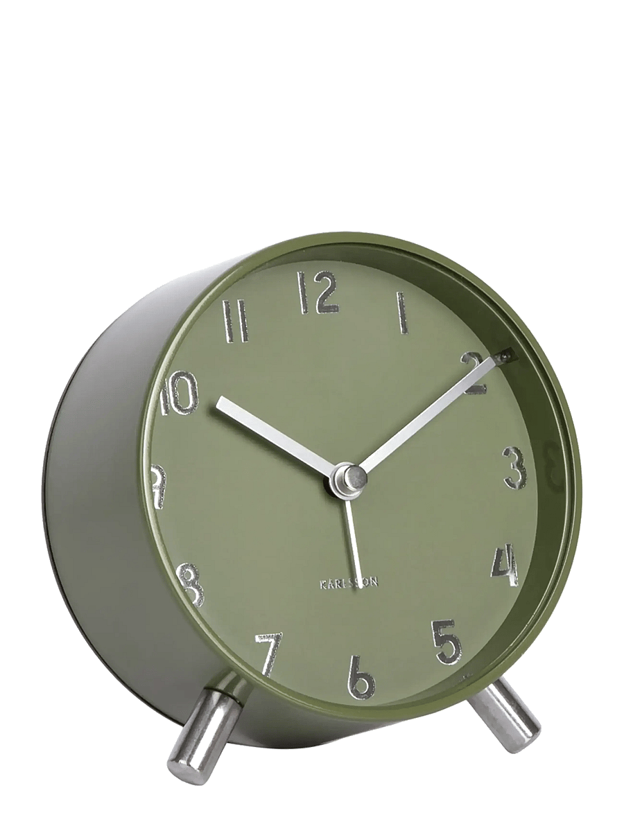 KARLSSON - Alarm clock Cadiz Elan - luxury green - 0