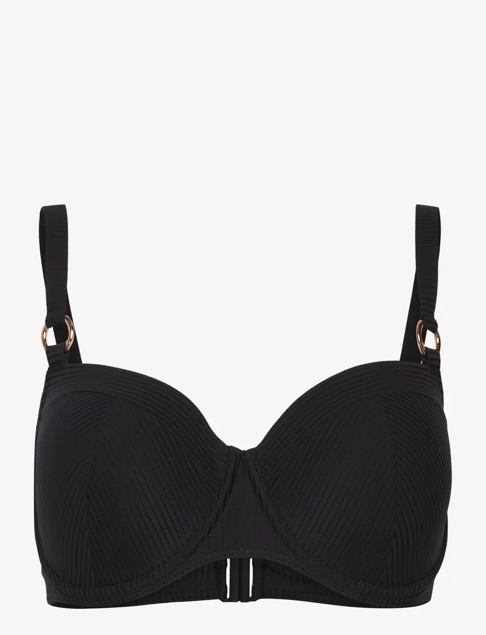 Black bikini top padded shop