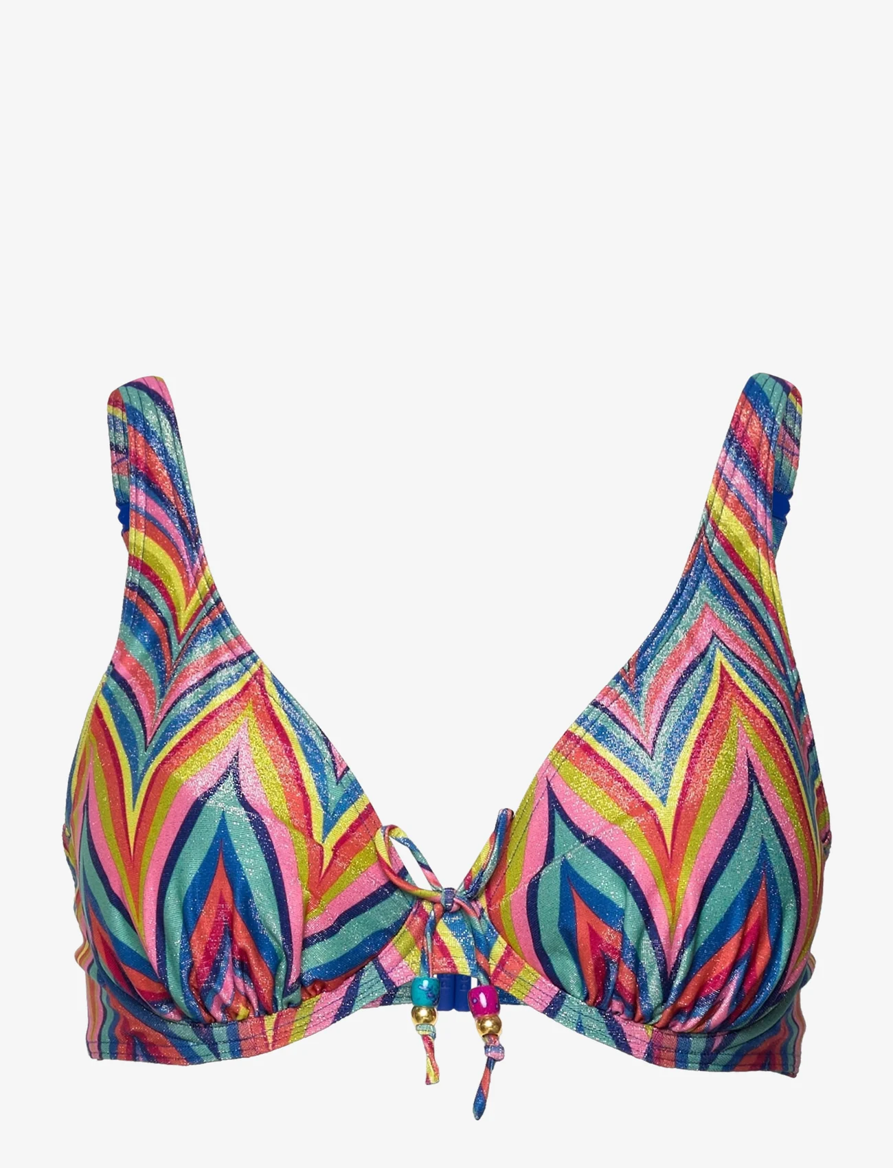 Primadonna - KEA half padded bikini top - rainbow paradise - 0