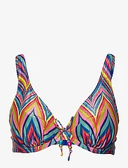 Primadonna - KEA half padded bikini top - rainbow paradise - 0