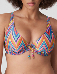 Primadonna - KEA half padded bikini top - rainbow paradise - 4