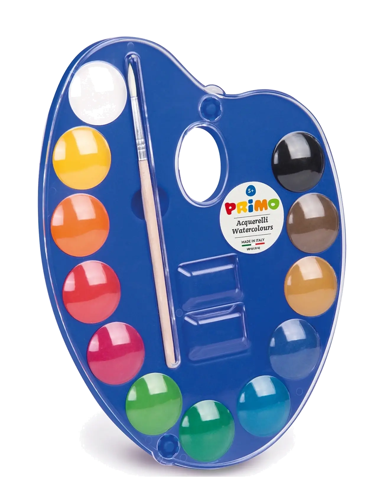 Primo Watercolour Palette 12 Pcs S Artist, One Size, Drawing, Blau - Paints, Kinder