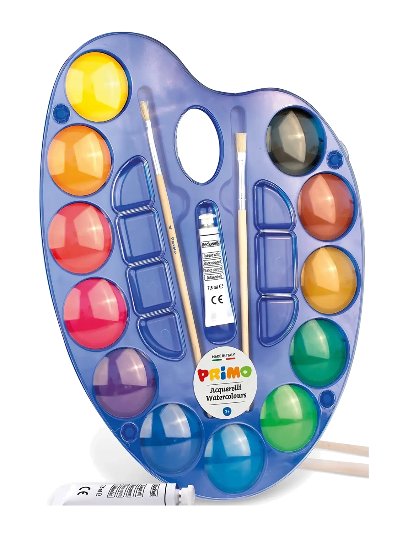 Primo - Watercolour Palette 12 pcs - L Artist - maling - multi - 1