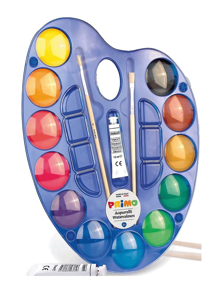 Primo - Watercolour Palette 12 pcs - L Artist - värvid - multi - 1