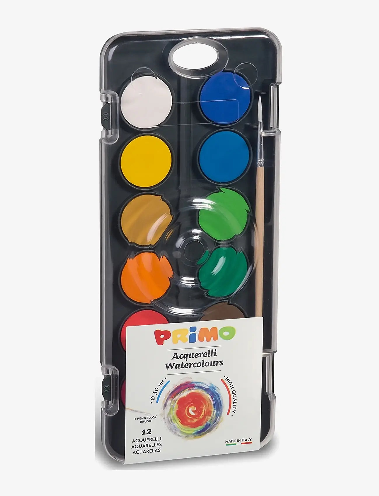 Primo - Watercolour Palette - 12 pcs M Classic - värvid - multi - 0