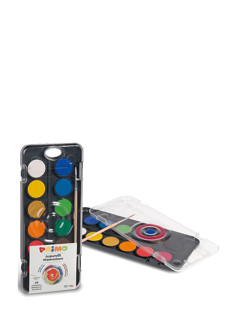 Primo - Watercolour Palette - 12 pcs M Classic - värvid - multi - 1