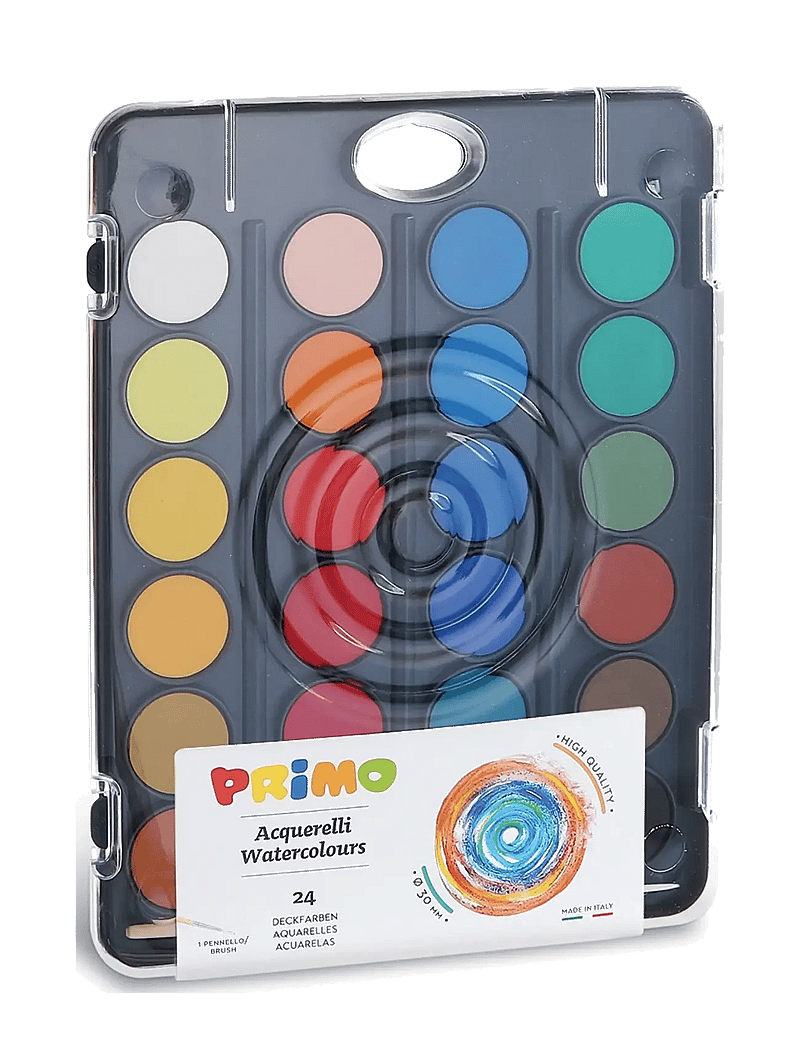 Primo - Watercolour Palette - 24 pcs M Classic - värvid - multi - 0