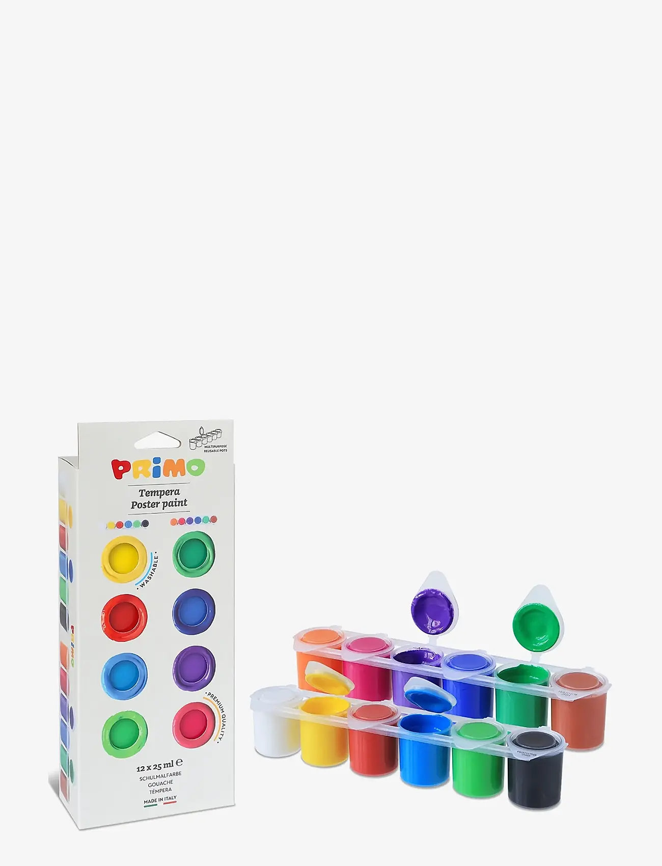 Primo - Poster Paint 12 Pots - farben - multi - 2