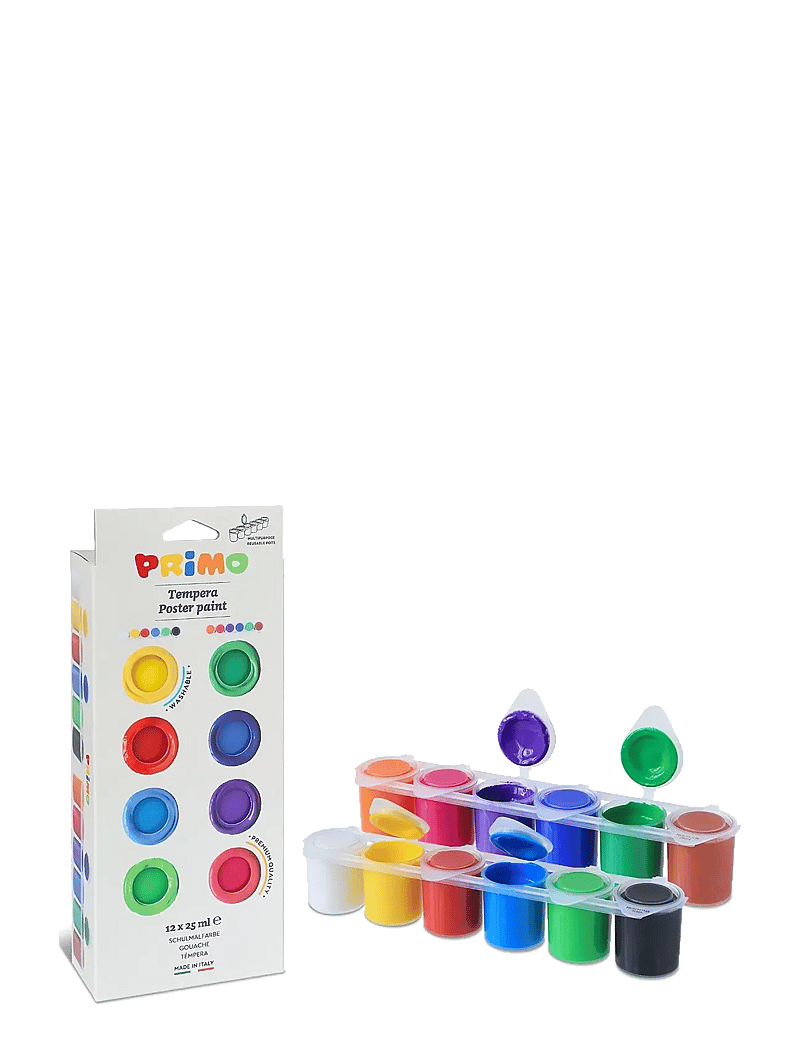 Primo - Poster Paint 12 Pots - farben - multi - 2