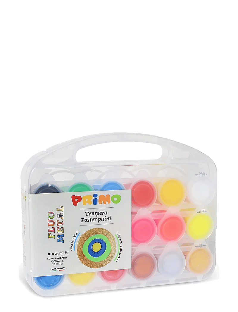 Primo - Poster Paint 18 Pots - Metallic Neon - värvid - multi - 1