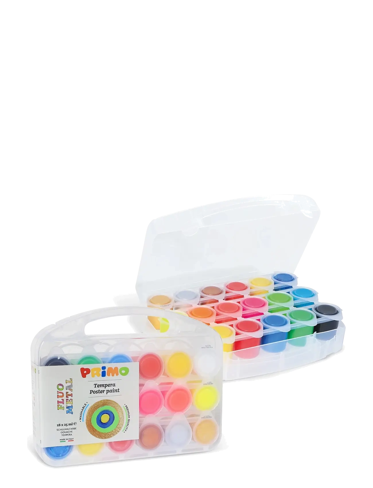 Primo - Poster Paint 18 Pots - Metallic Neon - farben - multi - 2