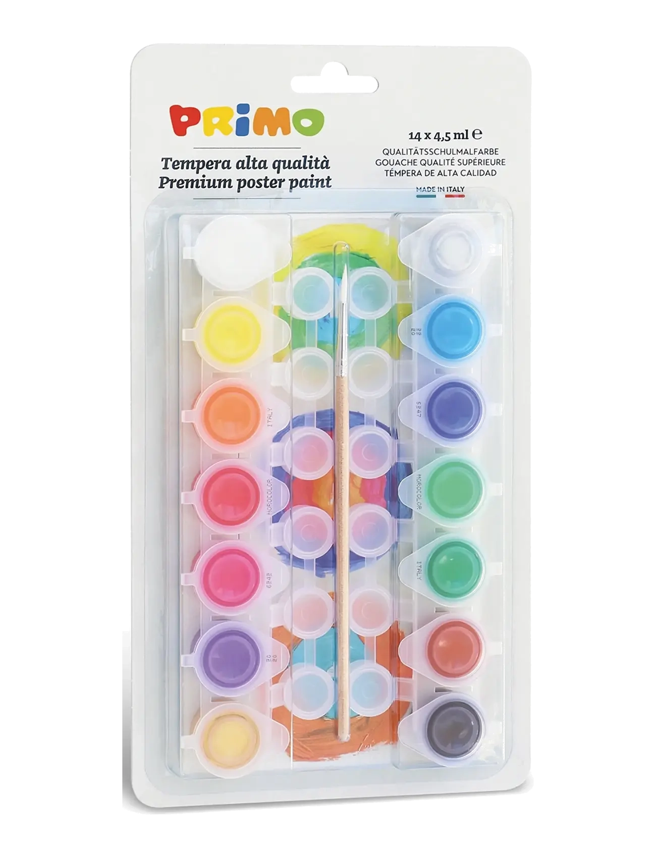 Primo Poster Paint 14 Pots - Small - Kinder - MULTI / multi
