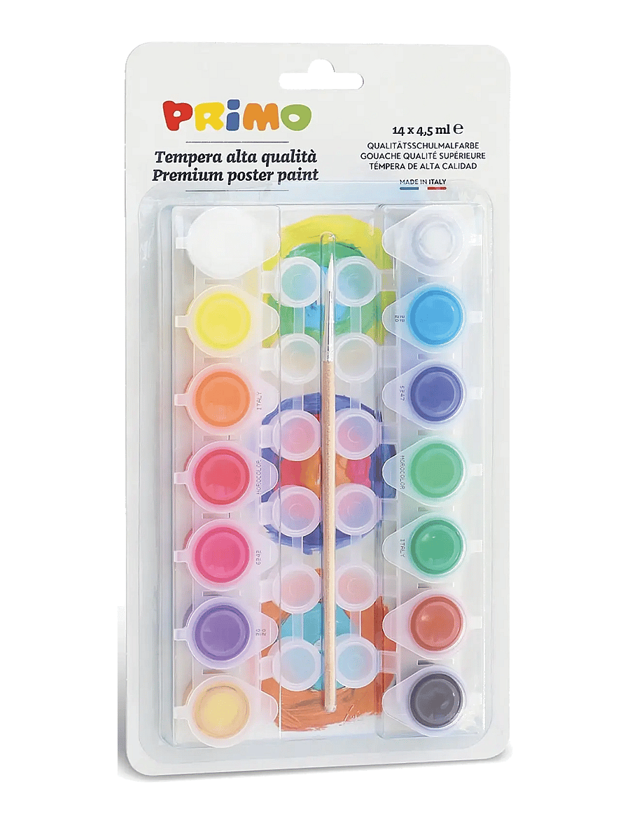 Primo - Poster Paint 14 Pots - Small - farben - multi - 1