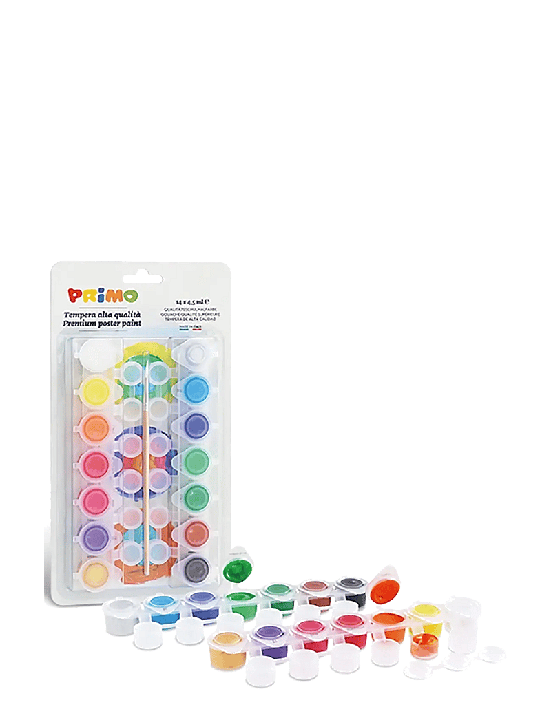 Primo - Poster Paint 14 Pots - Small - värvid - multi - 2