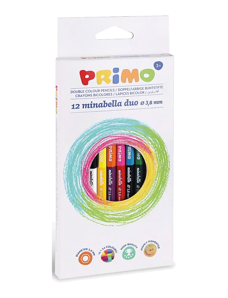 Primo - Colour Pencils 12 pcs - Minabella - Double Sided - bleistifte - multi - 0